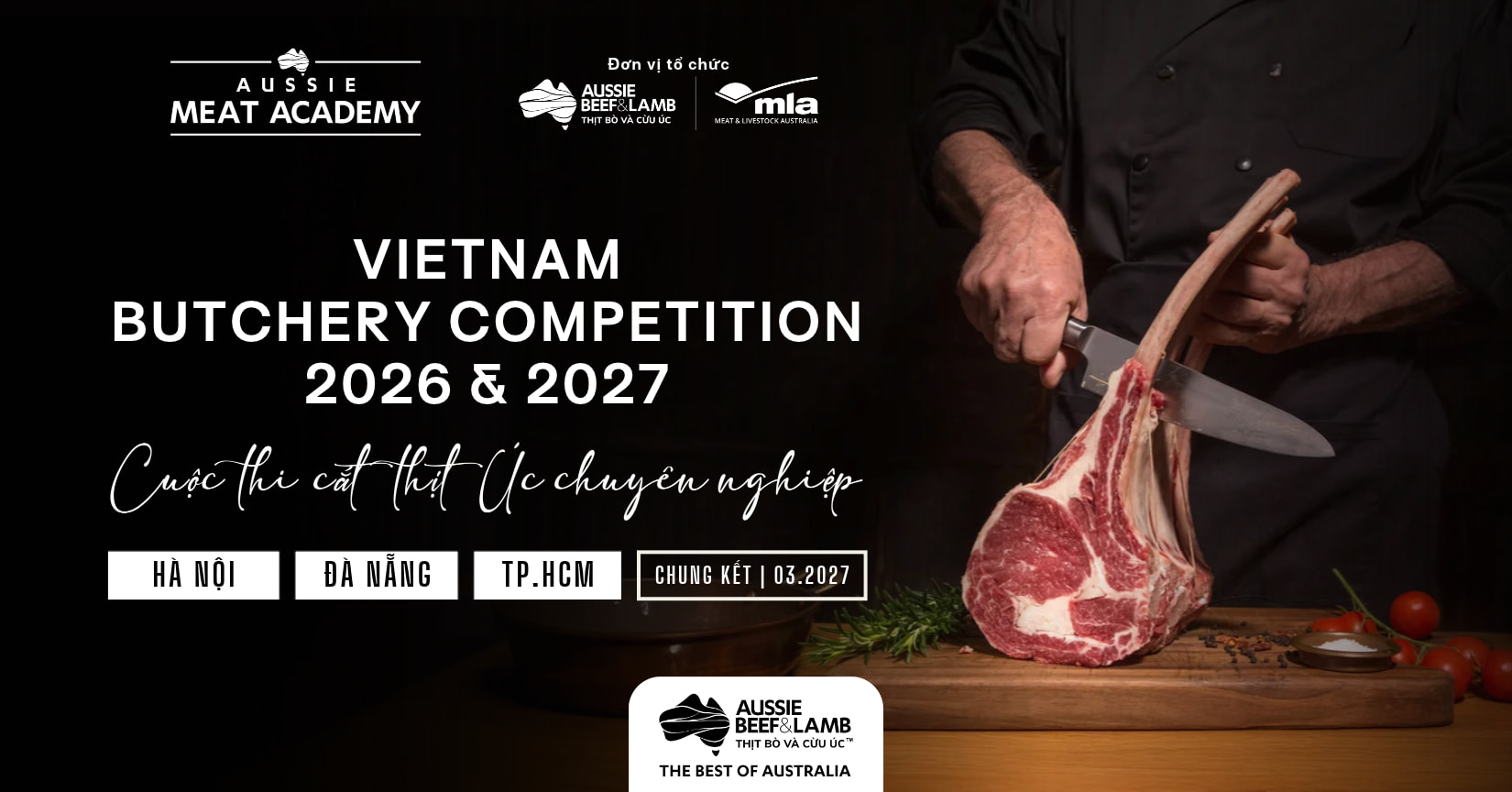 Vietnam Butchery Competition 2026&ndash;2027 in Hanoi, Da Nang and Ho Chi Minh City