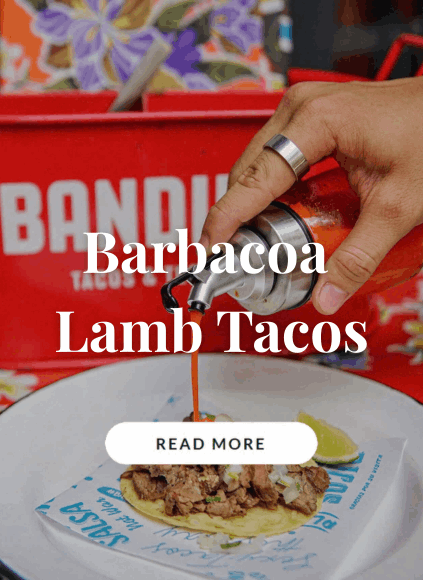 Barbacoa Lamb Tacos