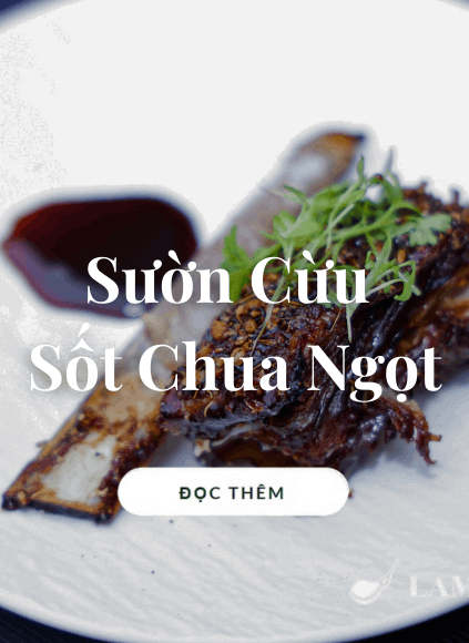 Lamb Rib with Sour and Sweet Dip