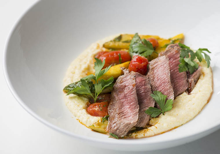 Aussie Lamb Loin With Goat Cheese Polenta Aussie Beef & Lamb Vietnam