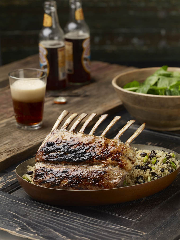Beer & MustardMarinated Rack Of Lamb Aussie Beef & Lamb Vietnam